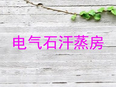 电气石汗蒸房
