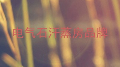电气石汗蒸房品牌
