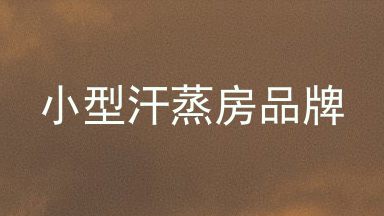小型汗蒸房品牌