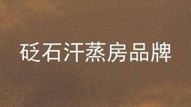 砭石汗蒸房品牌
