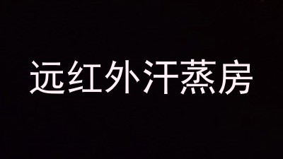 远红外汗蒸房
