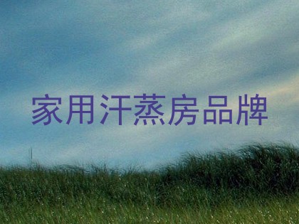 家用汗蒸房品牌