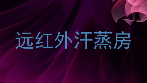 远红外汗蒸房