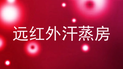 远红外汗蒸房