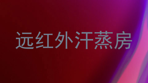 远红外汗蒸房