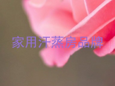 家用汗蒸房品牌
