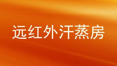 远红外汗蒸房