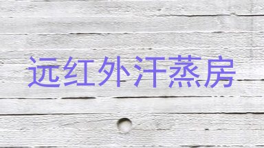 远红外汗蒸房