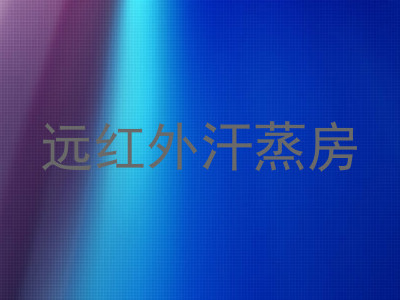 远红外汗蒸房