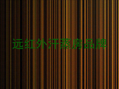 远红外汗蒸房品牌