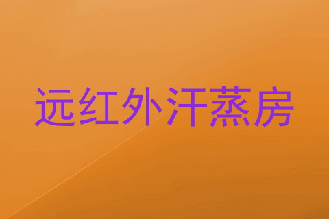 远红外汗蒸房