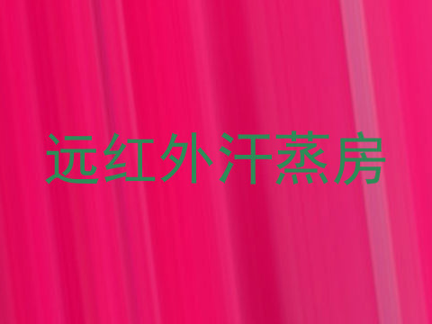 远红外汗蒸房