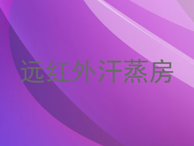 远红外汗蒸房