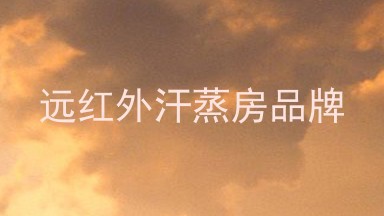 远红外汗蒸房品牌
