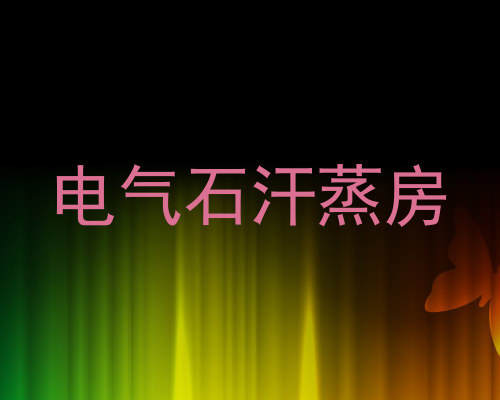 电气石汗蒸房