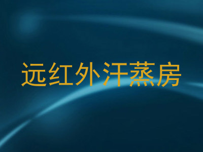 远红外汗蒸房
