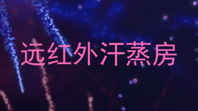 远红外汗蒸房