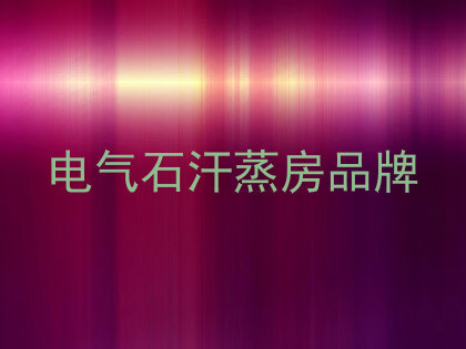 电气石汗蒸房品牌