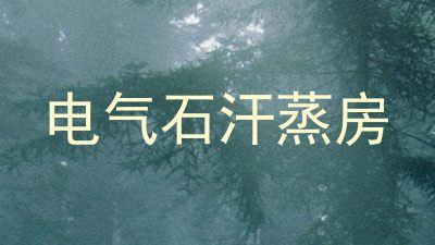 电气石汗蒸房