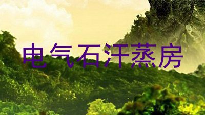 电气石汗蒸房