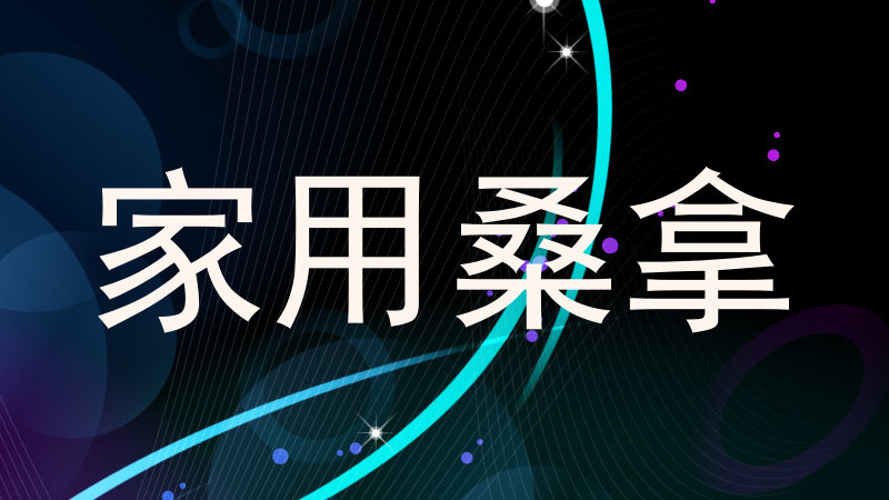 家用桑拿