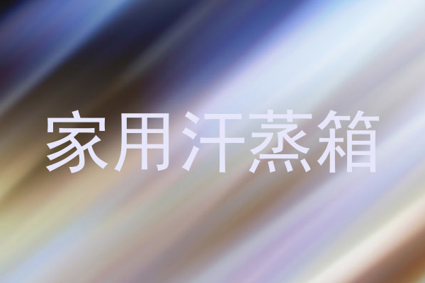家用汗蒸箱
