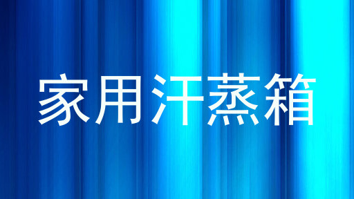 家用汗蒸箱