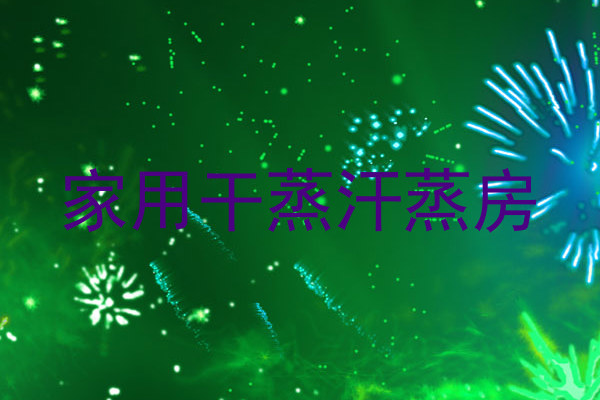 家用干蒸汗蒸房