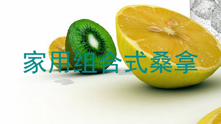 家用组合式桑拿