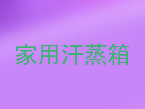 家用汗蒸箱