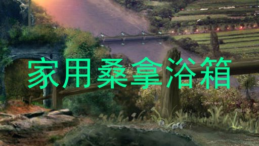 家用桑拿浴箱