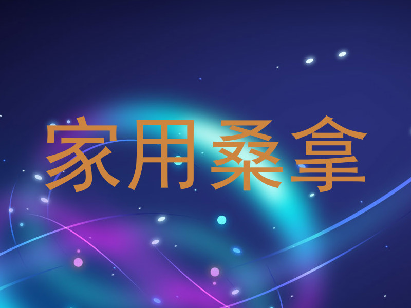 家用桑拿