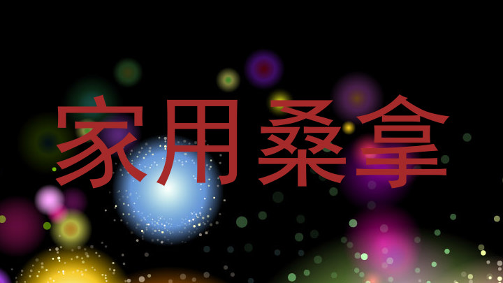 家用桑拿
