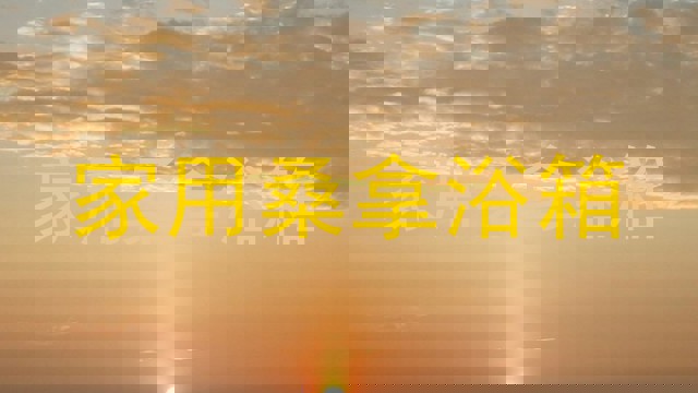 家用桑拿浴箱