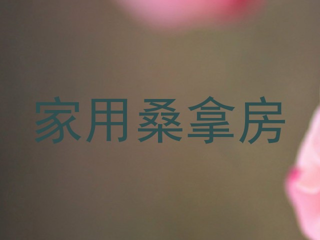 家用桑拿房