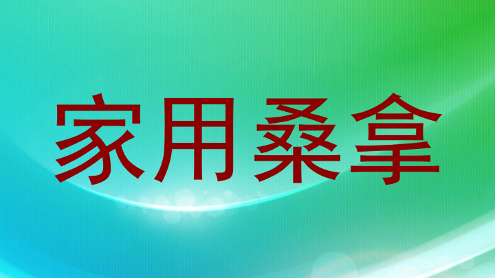家用桑拿