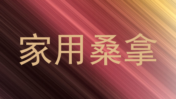 家用桑拿