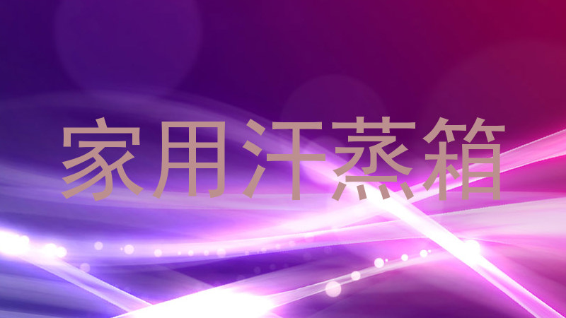 家用汗蒸箱