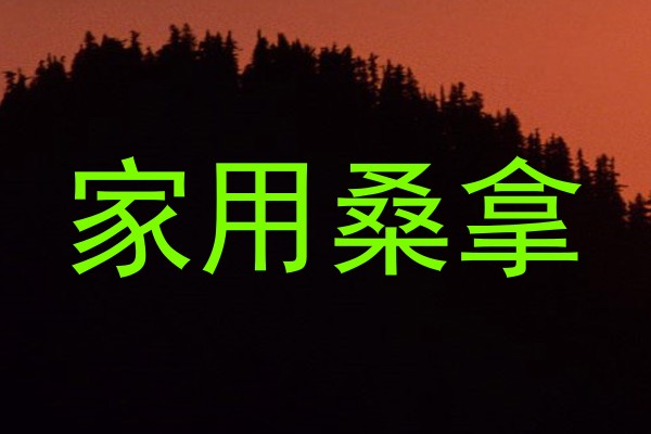 家用桑拿