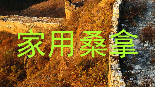 家用桑拿