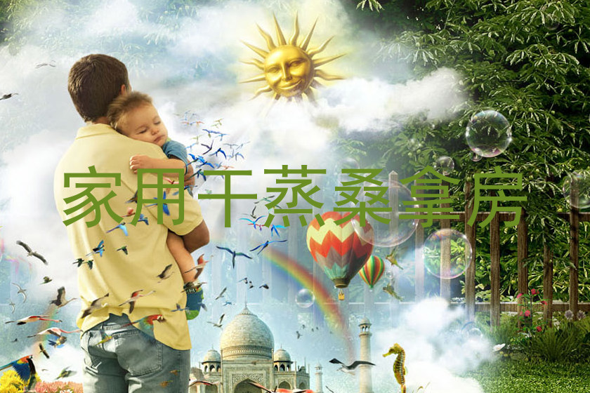 家用干蒸桑拿房
