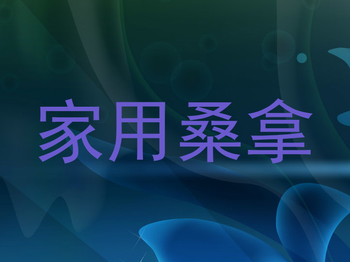 家用桑拿