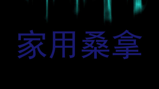 家用桑拿