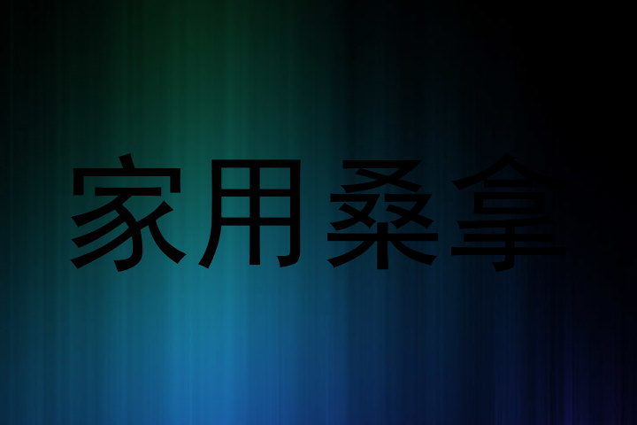 家用桑拿