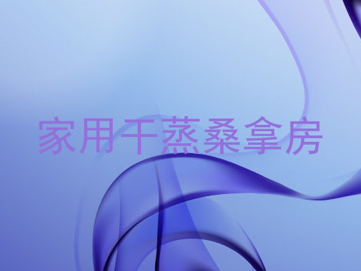 家用干蒸桑拿房