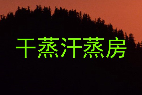 干蒸汗蒸房