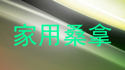 家用桑拿