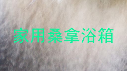 家用桑拿浴箱