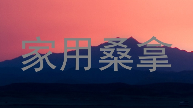 家用桑拿