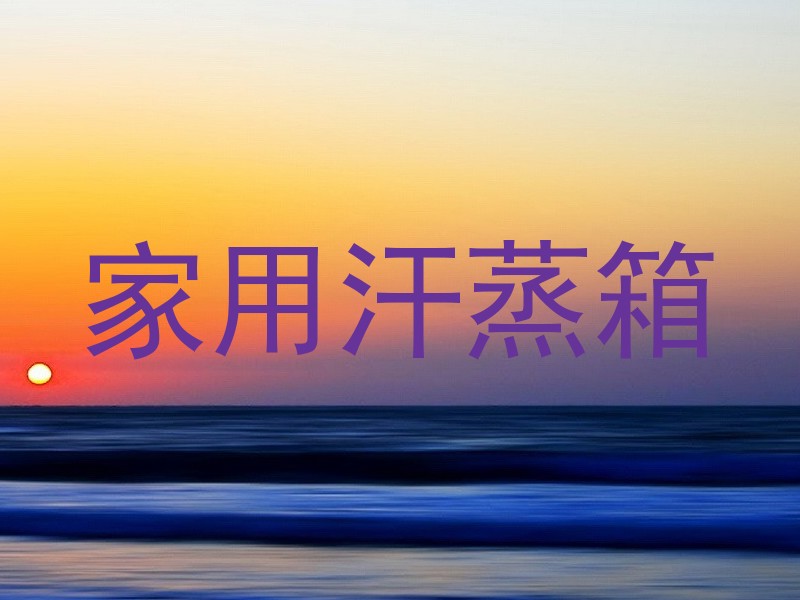 家用汗蒸箱